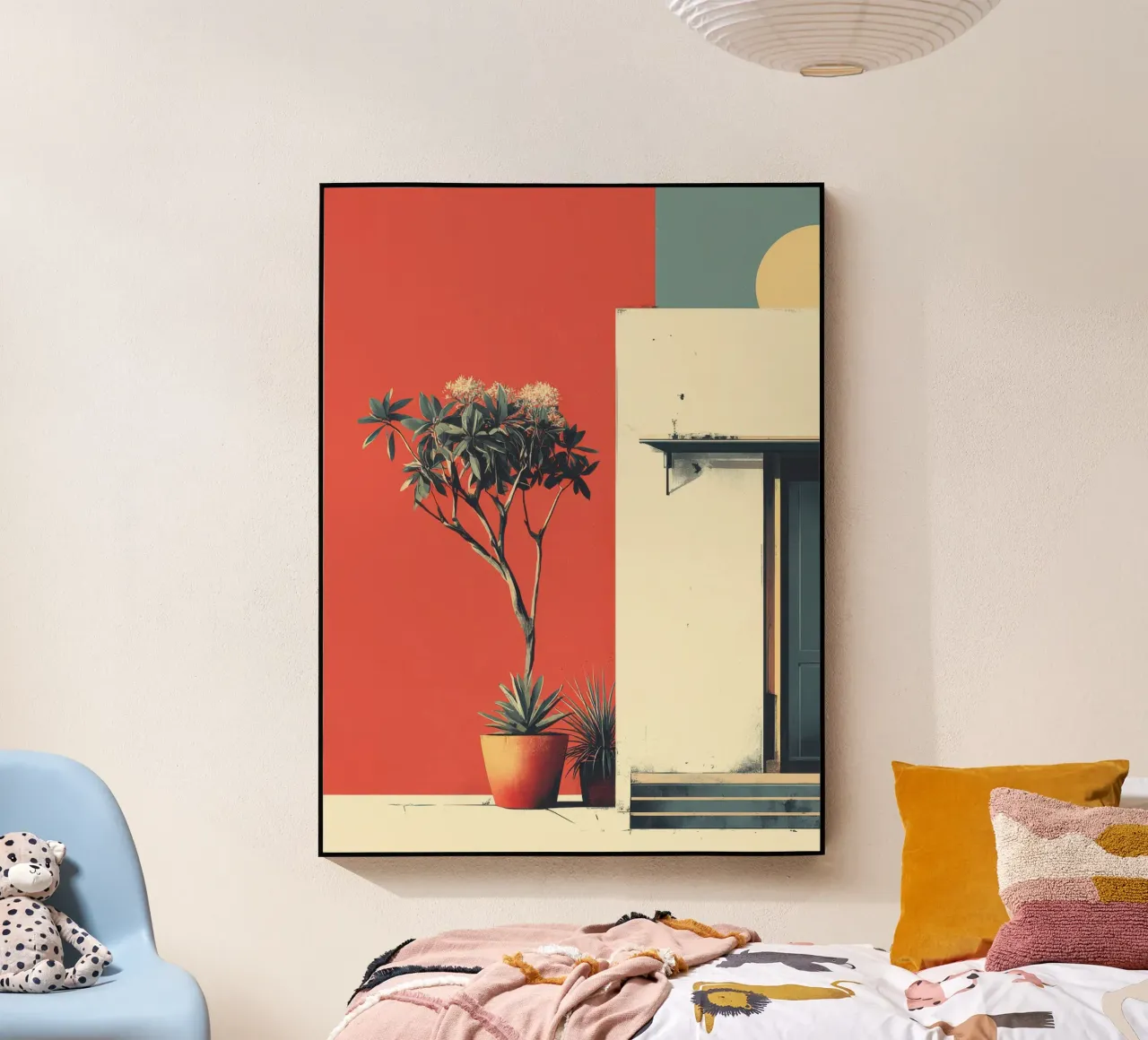 Structured Balance acryl van Mosaic Dialogue