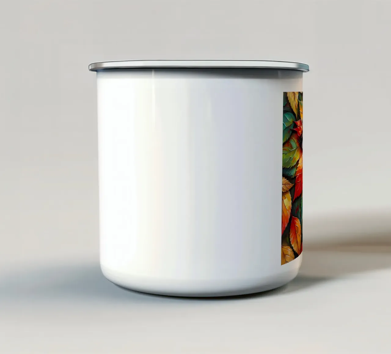 ABITANTE DELLA FORESTA tazza in smalto da ARTOMATIC