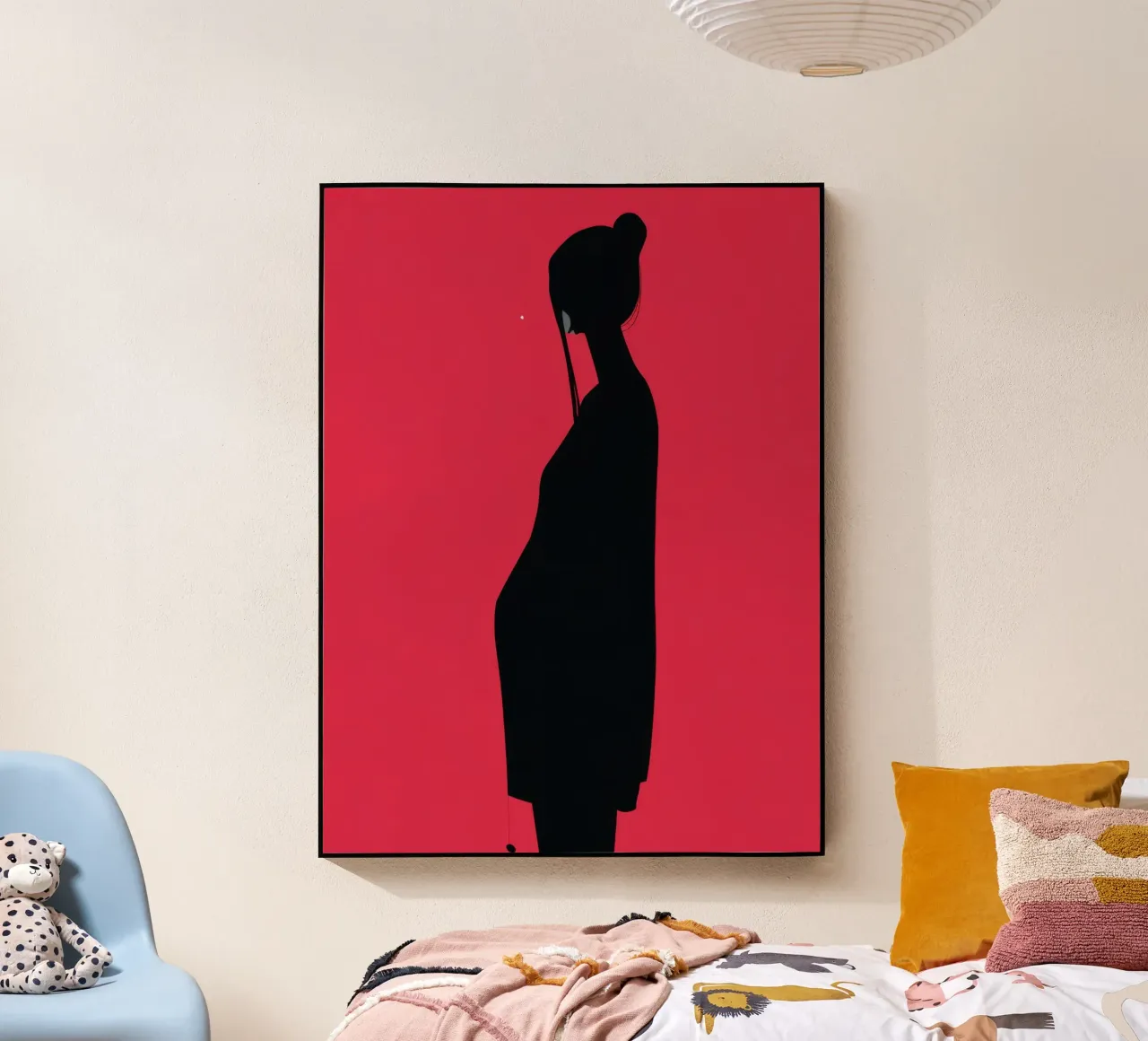 Standing in Red plexiglass da Mosaic Dialogue