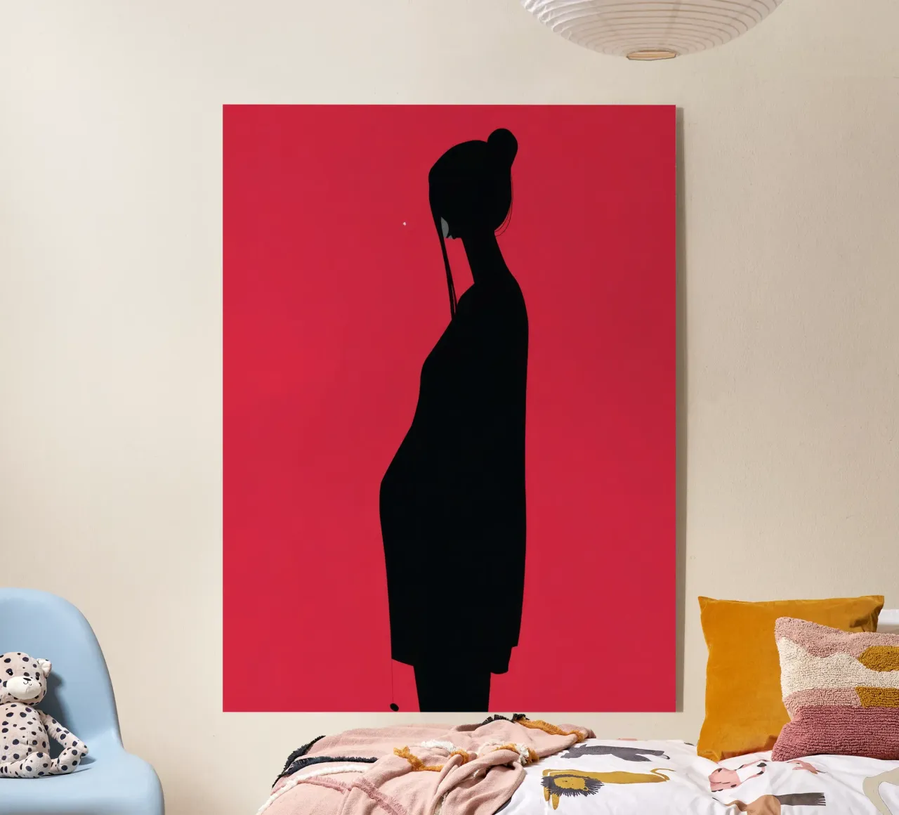 Standing in Red plexiglass da Mosaic Dialogue