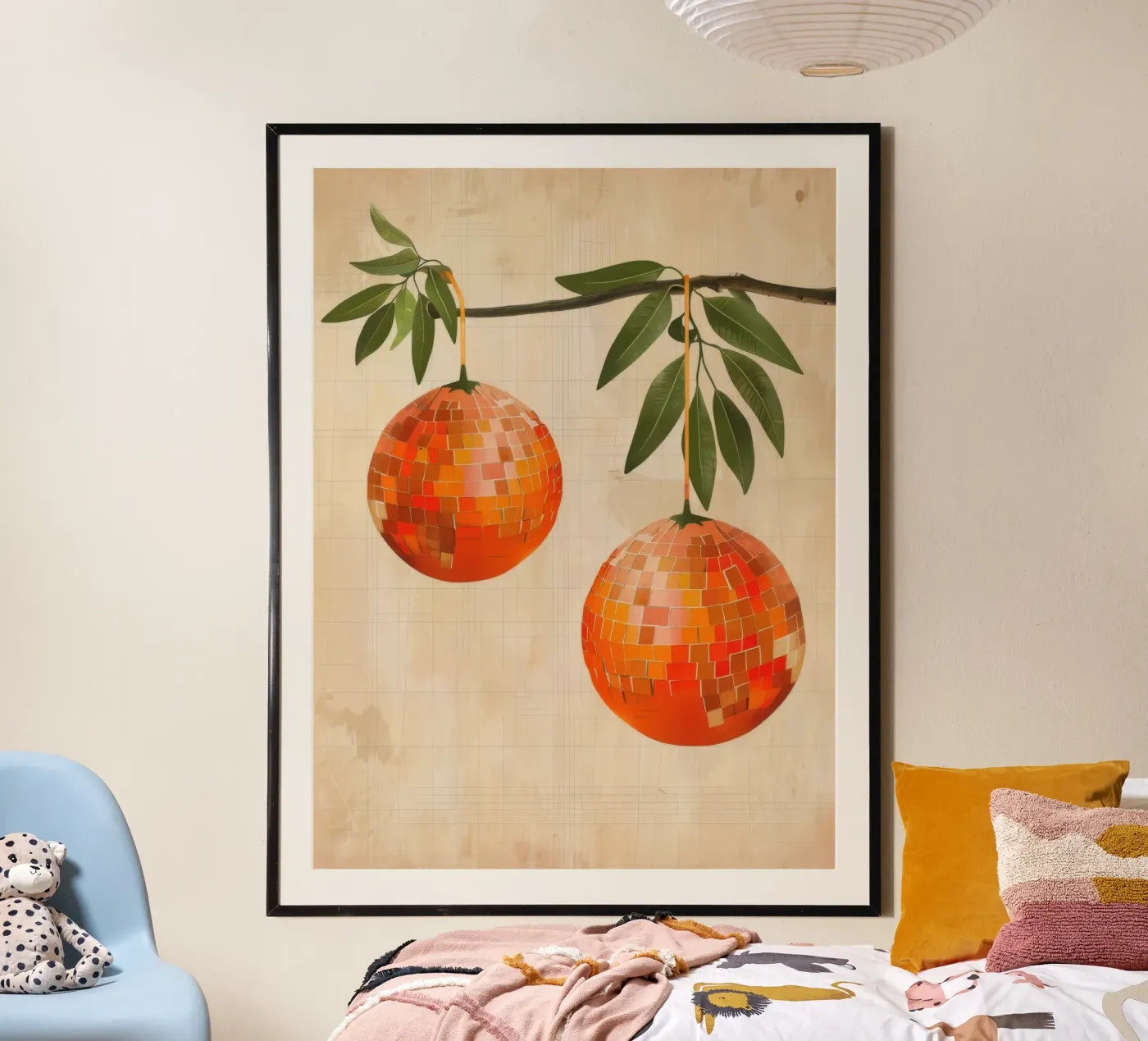 Disco Oranges Poster von michi