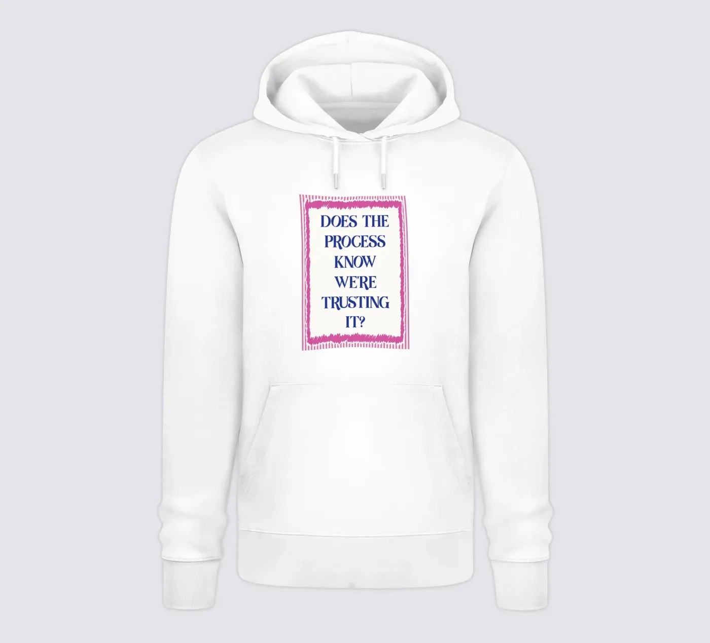 does the process felpa con cappuccio da Avocadoz