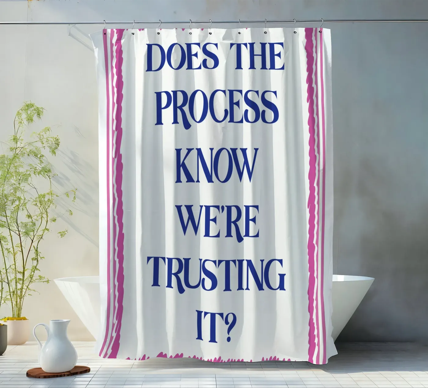 does the process Duschvorhang von Avocadoz