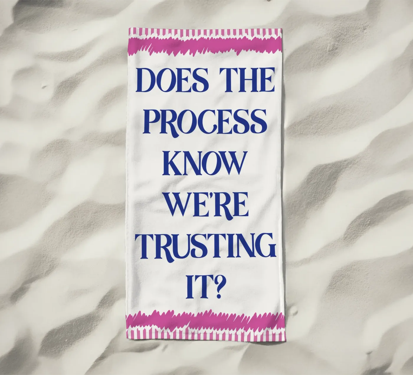 does the process Strandtuch von Avocadoz