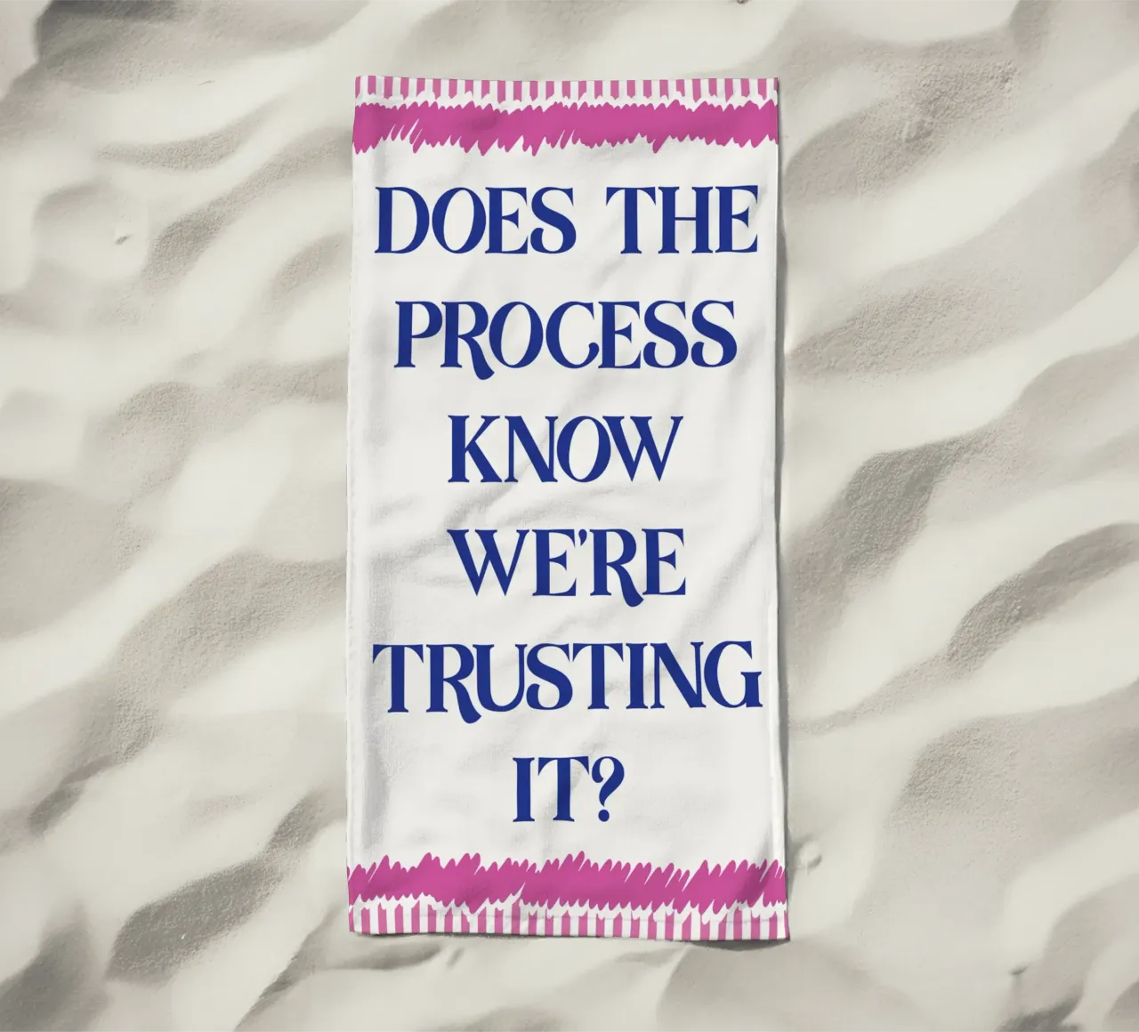 doet het proces strandhanddoek van Avocadoz