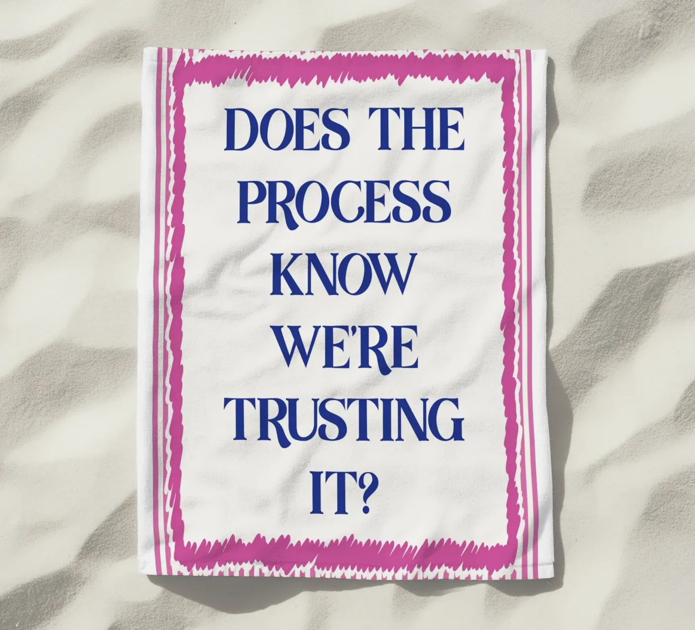 does the process Strandtuch von Avocadoz