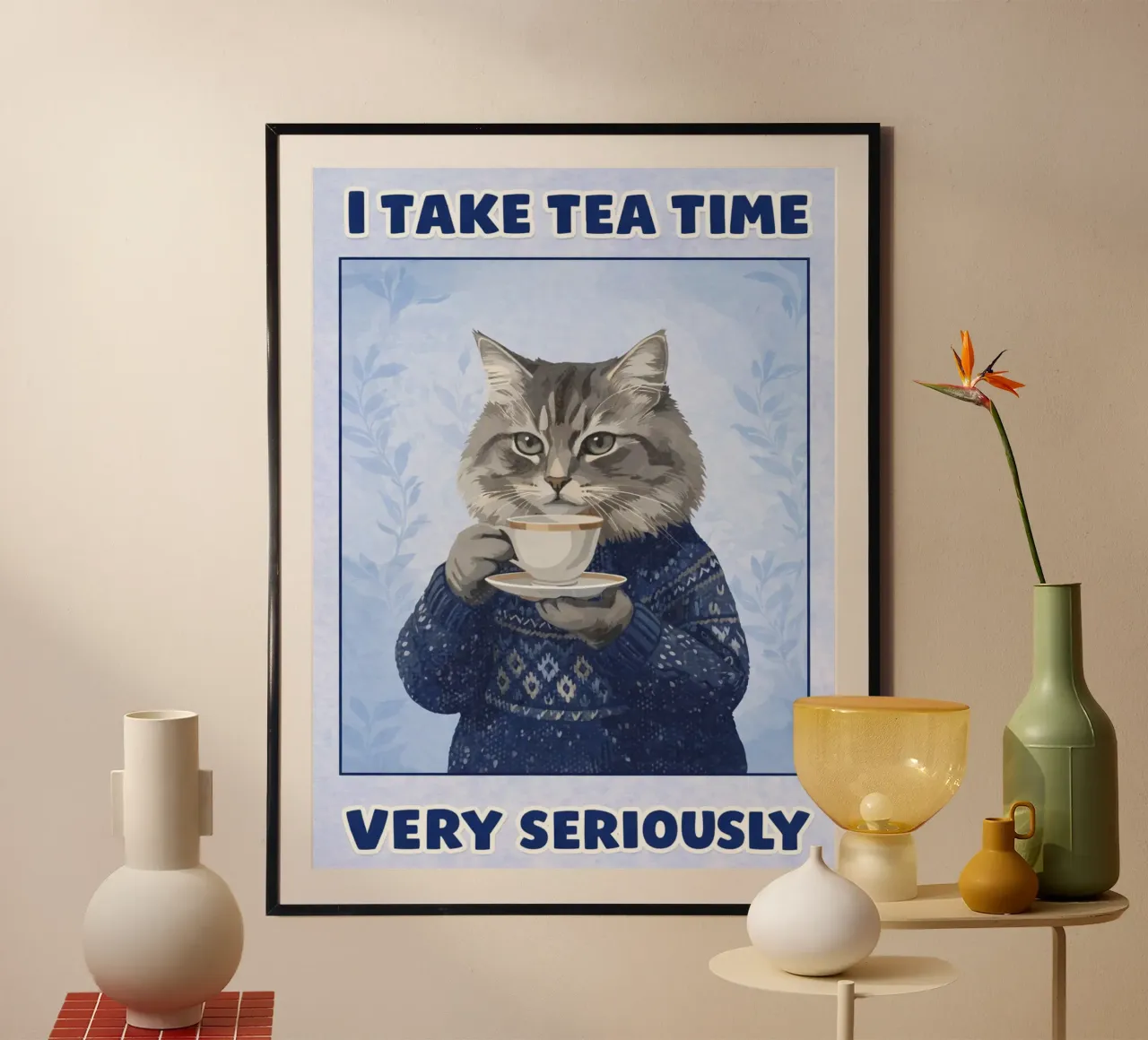 Prendo il tè poster da Avocadoz