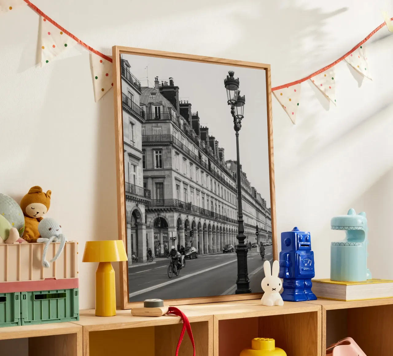 Strada parigina plexiglass da memory in photograph