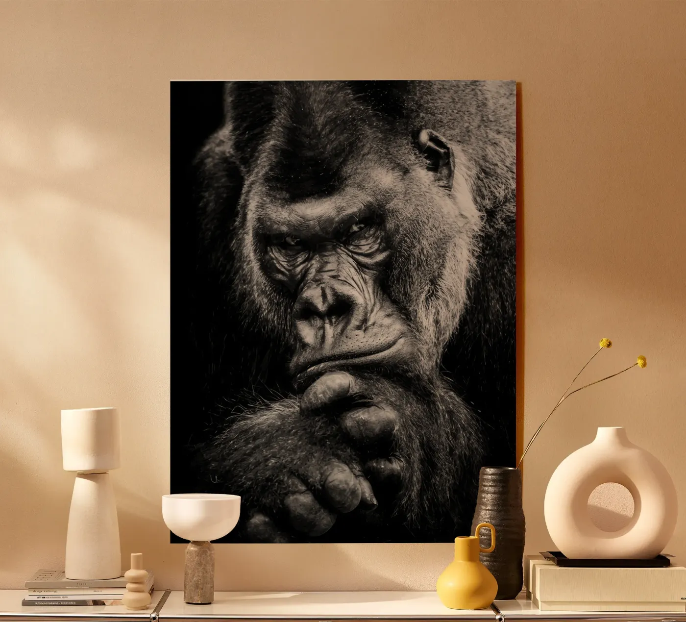 Gorilla Acryl-Glas von memory in photograph
