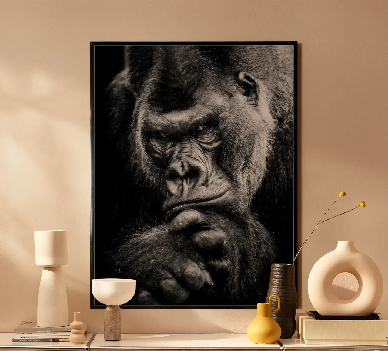 Gorilla poster da memory in photograph