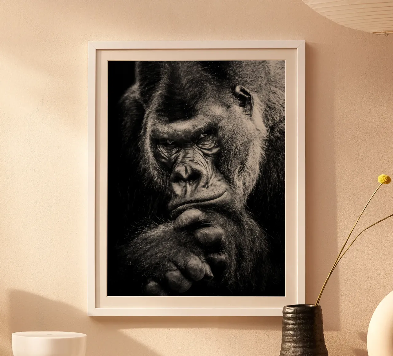 Gorilla poster da memory in photograph