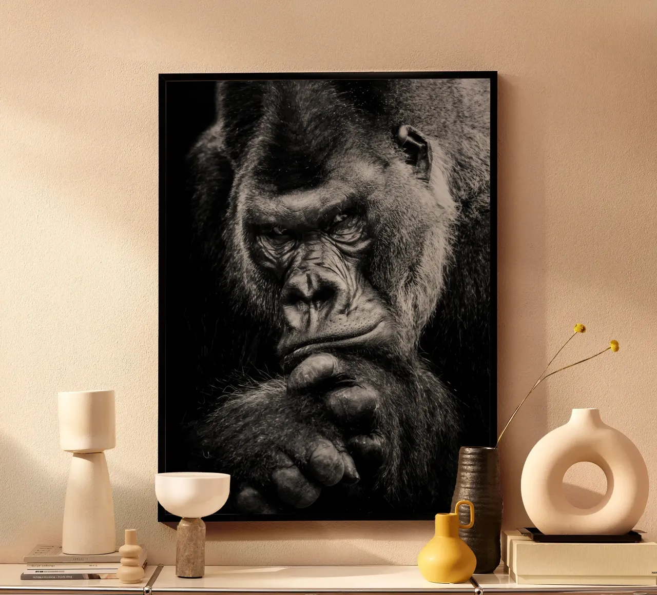 Gorilla poster da memory in photograph