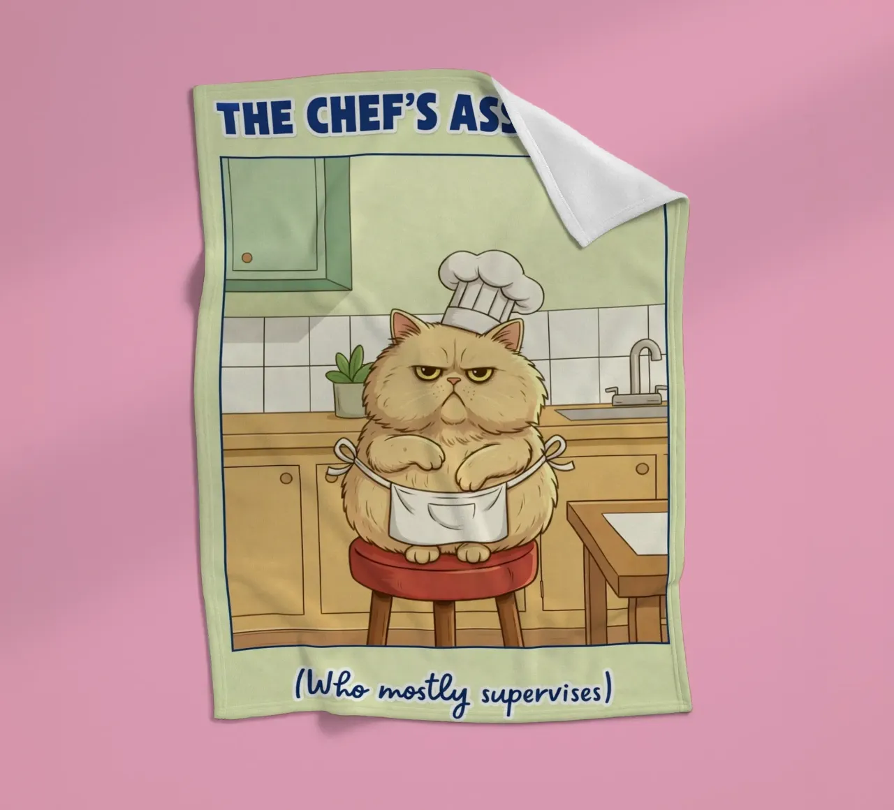 der Küchenassistent Fleecedecke von Avocadoz