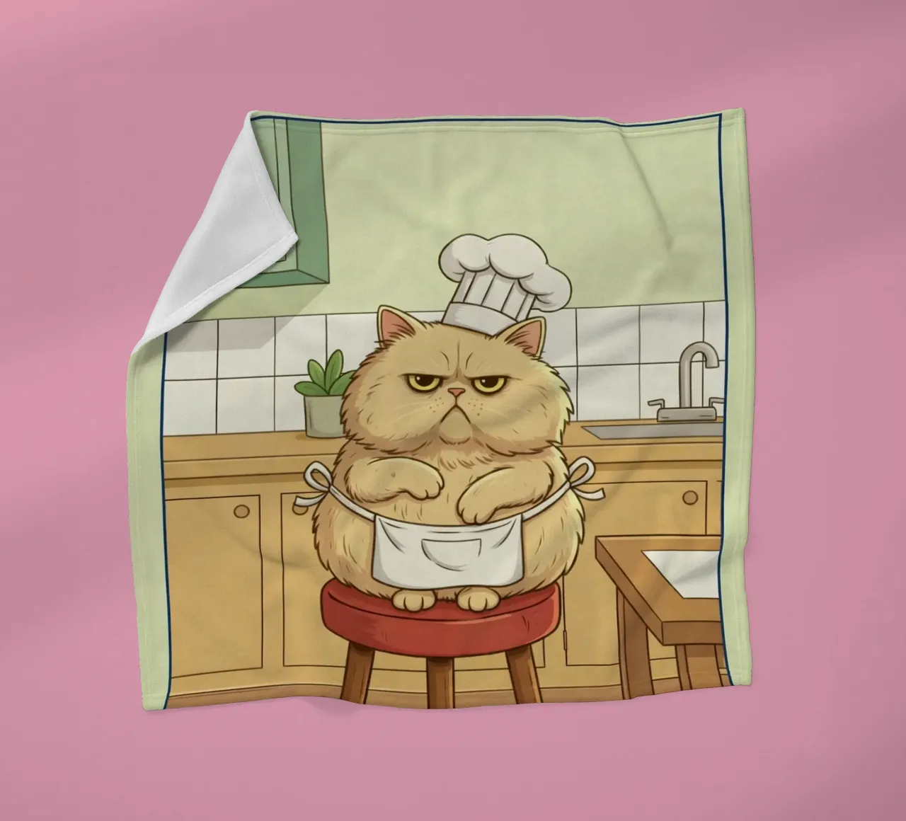 der Küchenassistent Fleecedecke von Avocadoz