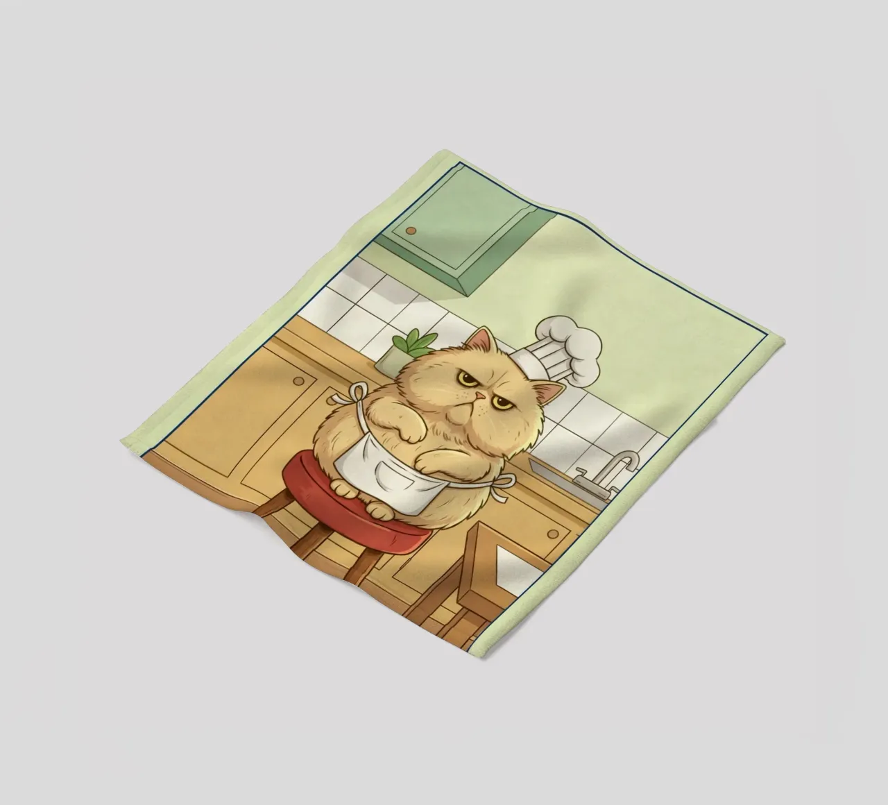 der Küchenassistent Fleecedecke von Avocadoz