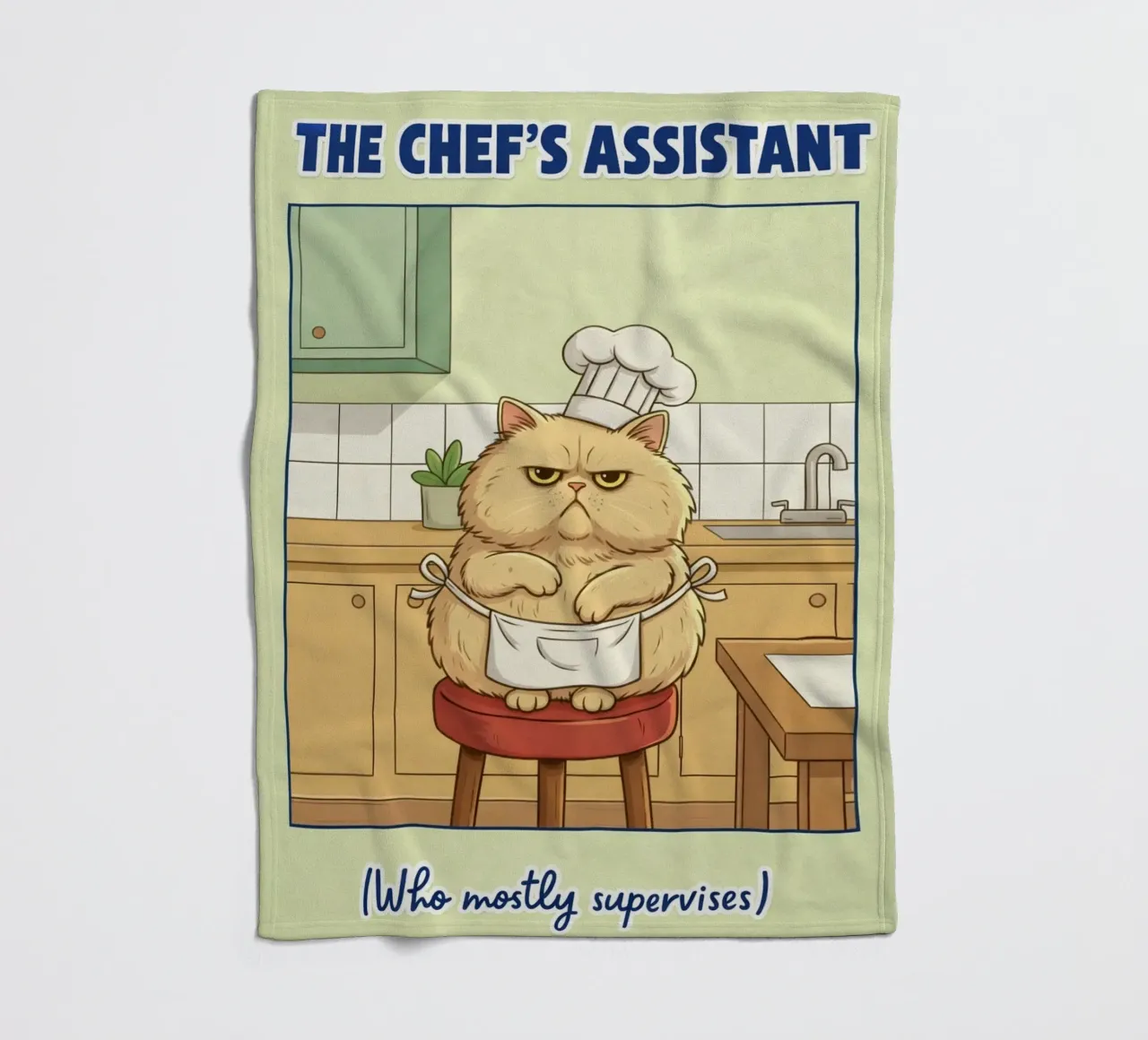 der Küchenassistent Fleecedecke von Avocadoz