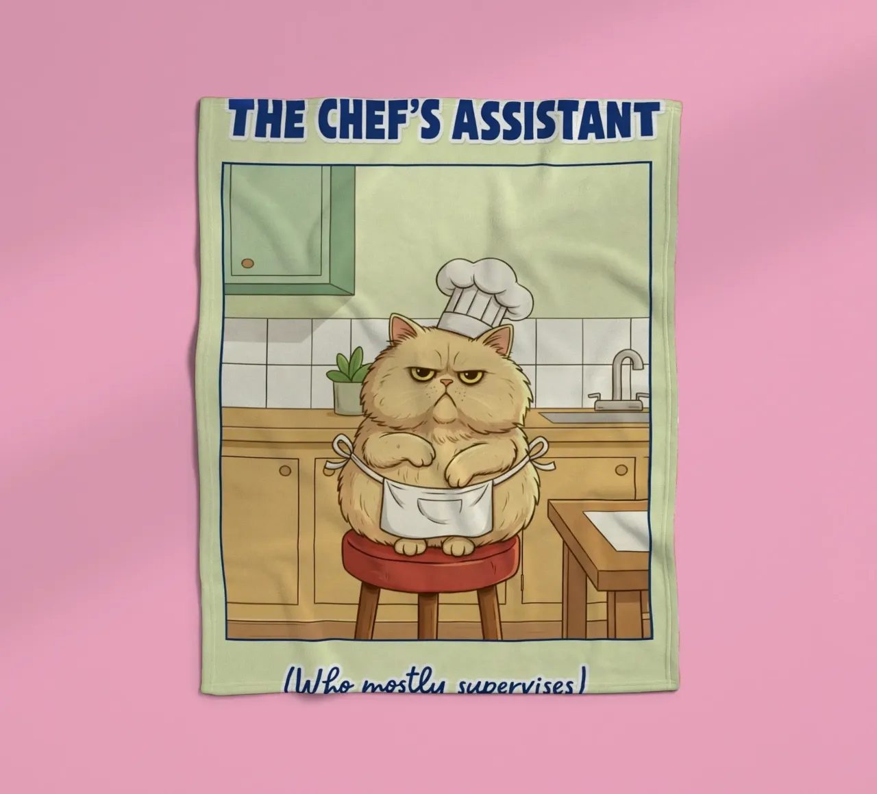 der Küchenassistent Fleecedecke von Avocadoz