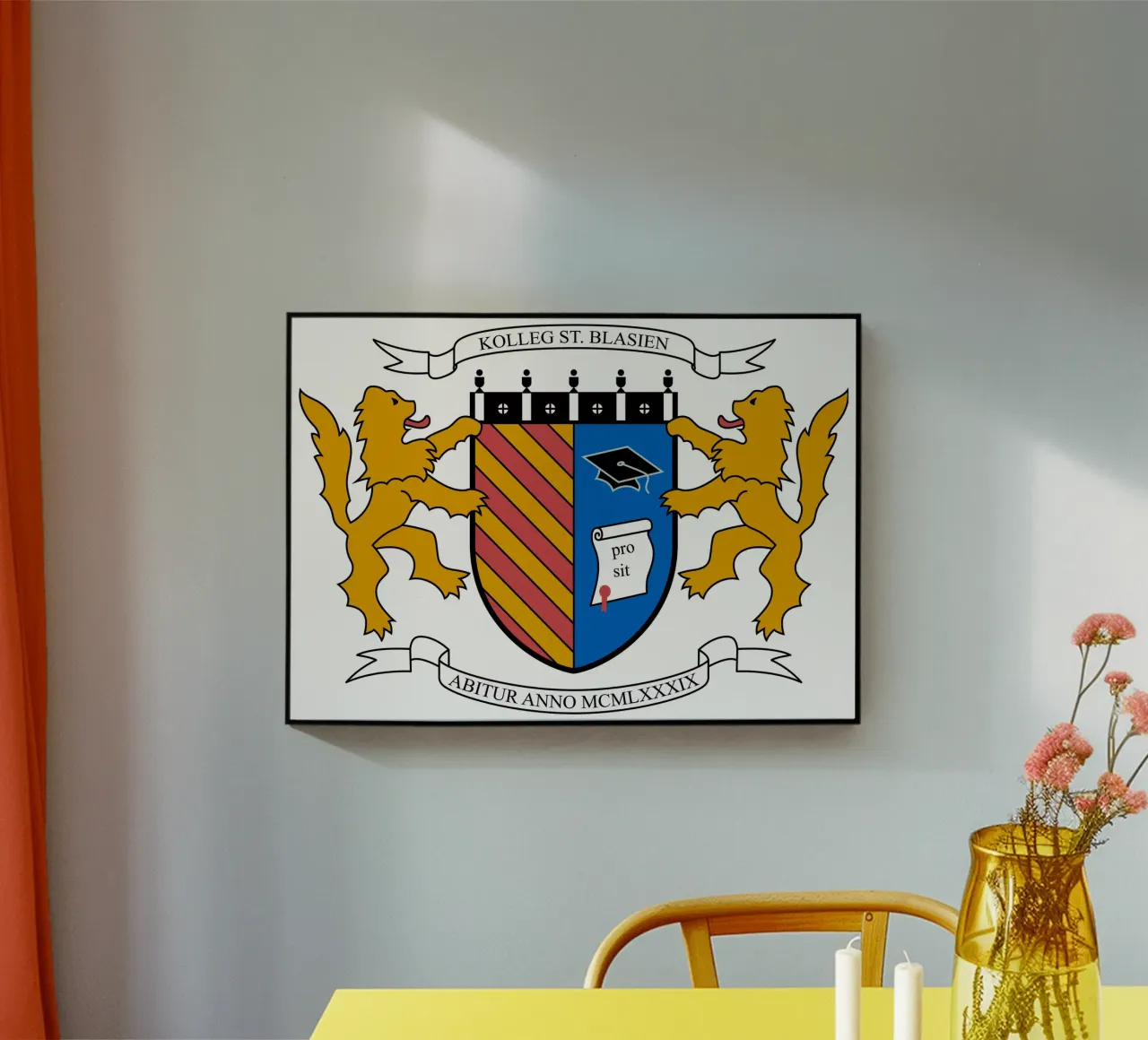 Abilogo (Original) plexiglass da Kolleg St. Blasien