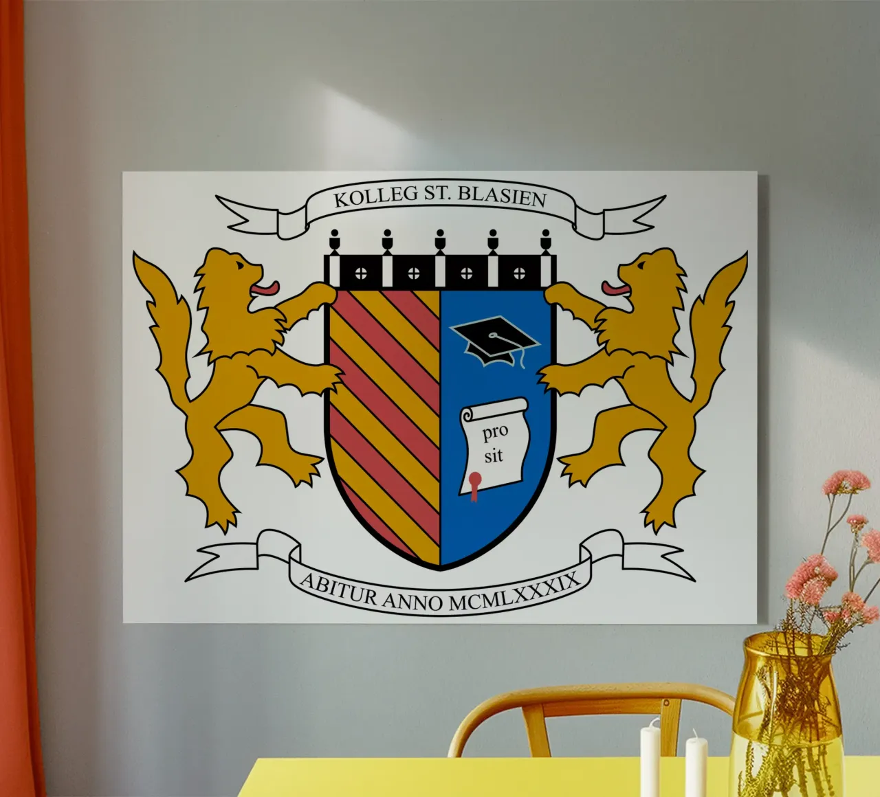 Abilogo (Original) plexiglass da Kolleg St. Blasien