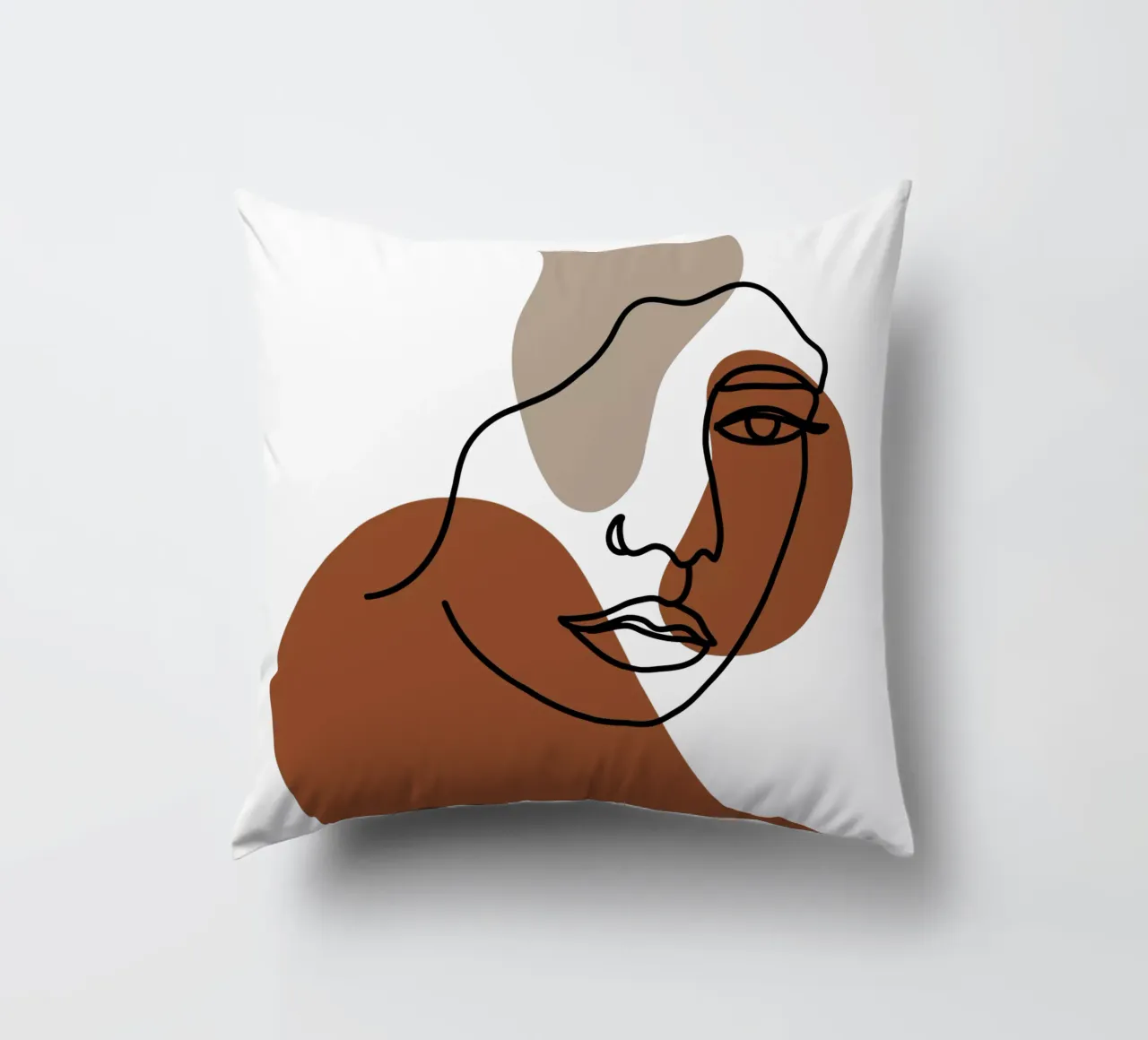 Donne minimaliste cuscino da YSV MINIMALIST