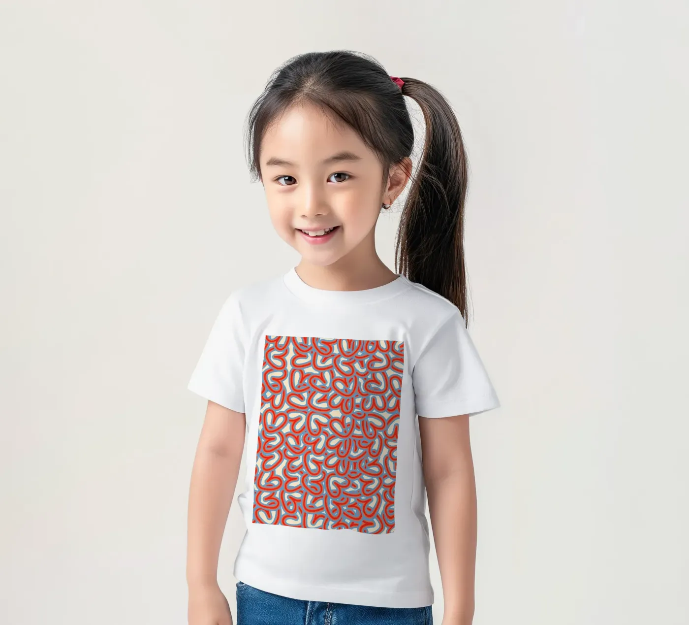 Full Love Stack kinder t-shirt van Studio Fun Boy