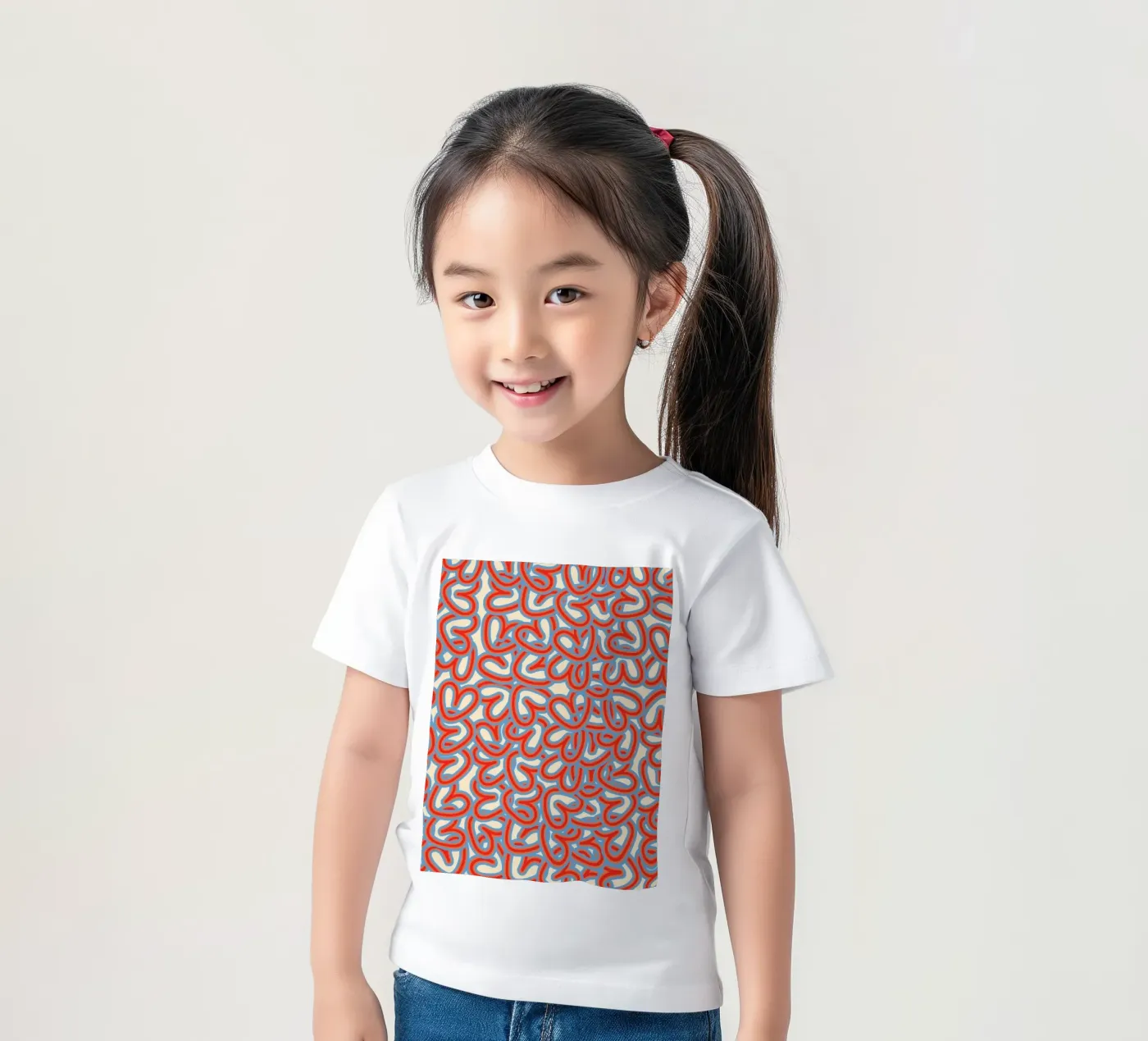 Full Love Stack kinder t-shirt van Studio Fun Boy