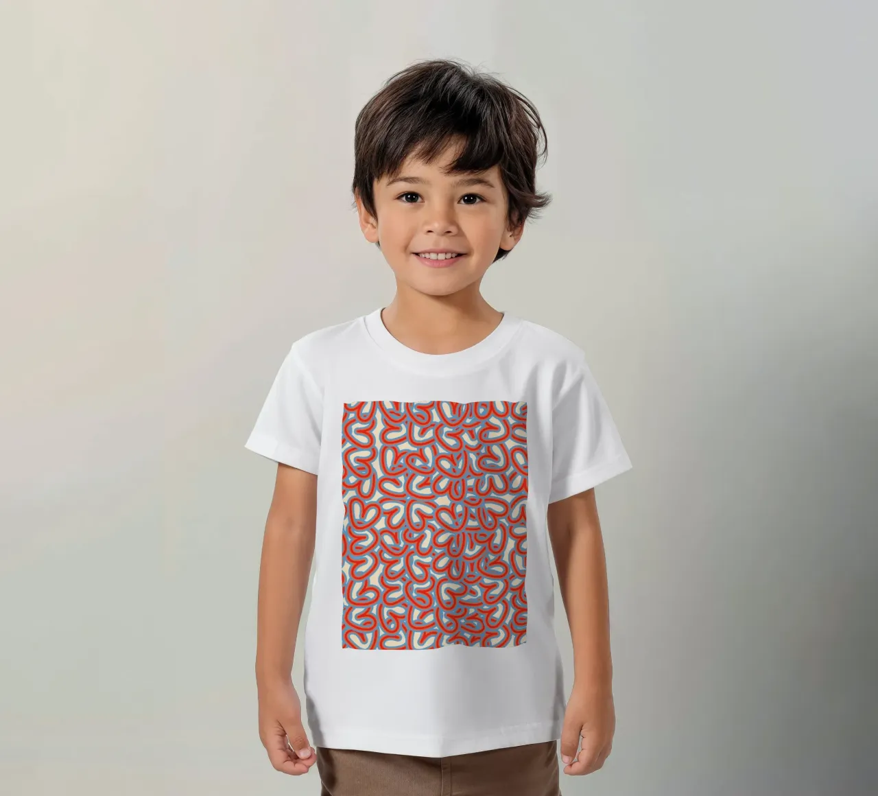 Full Love Stack kinder t-shirt van Studio Fun Boy