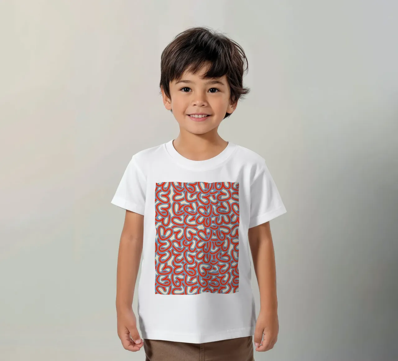 Full Love Stack kinder t-shirt van Studio Fun Boy