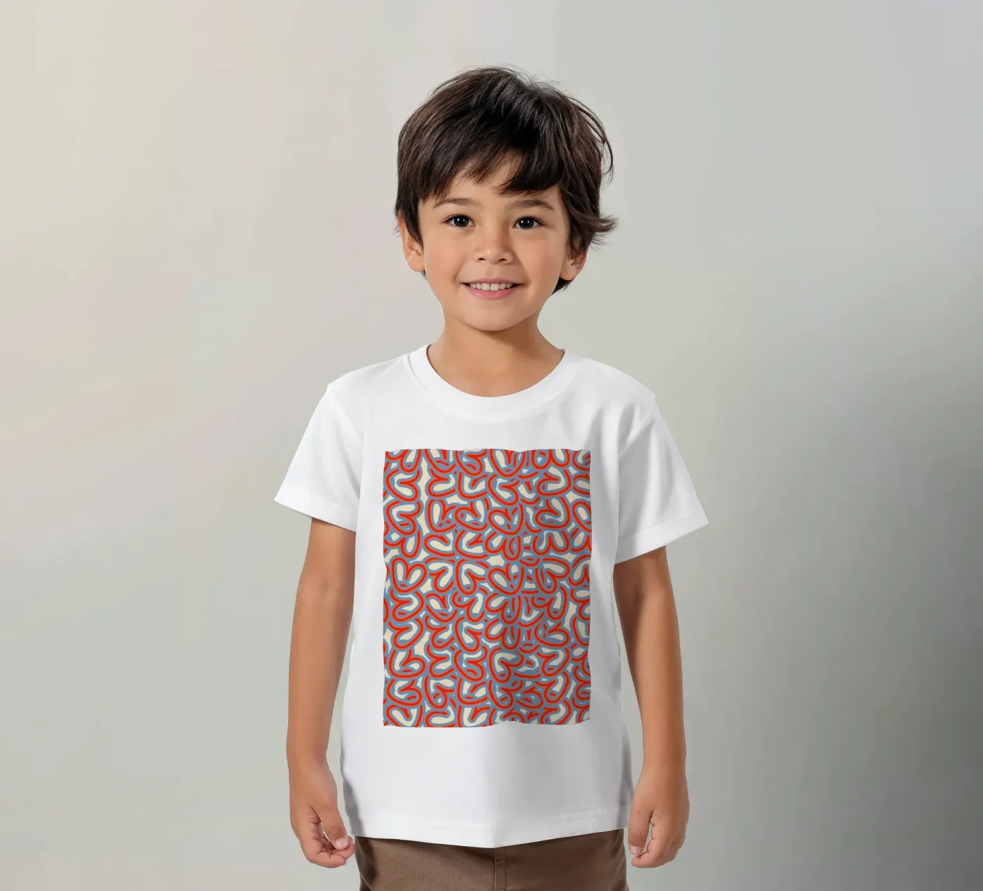 Full Love Stack kinder t-shirt van Studio Fun Boy