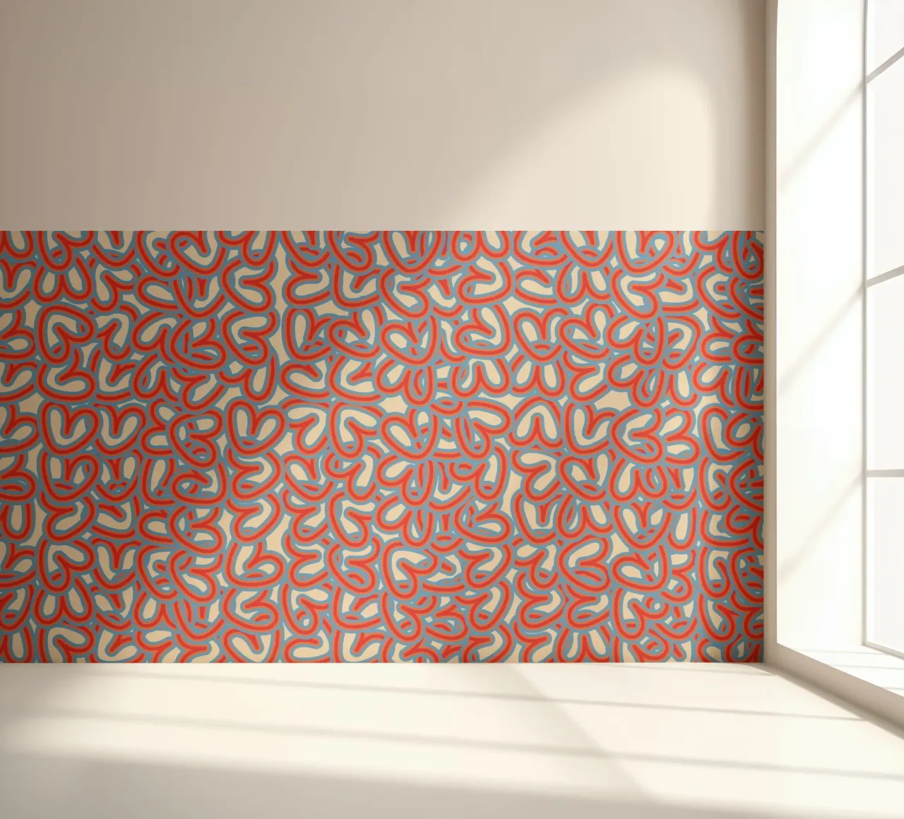 Full Love Stack fotobehang van Studio Fun Boy