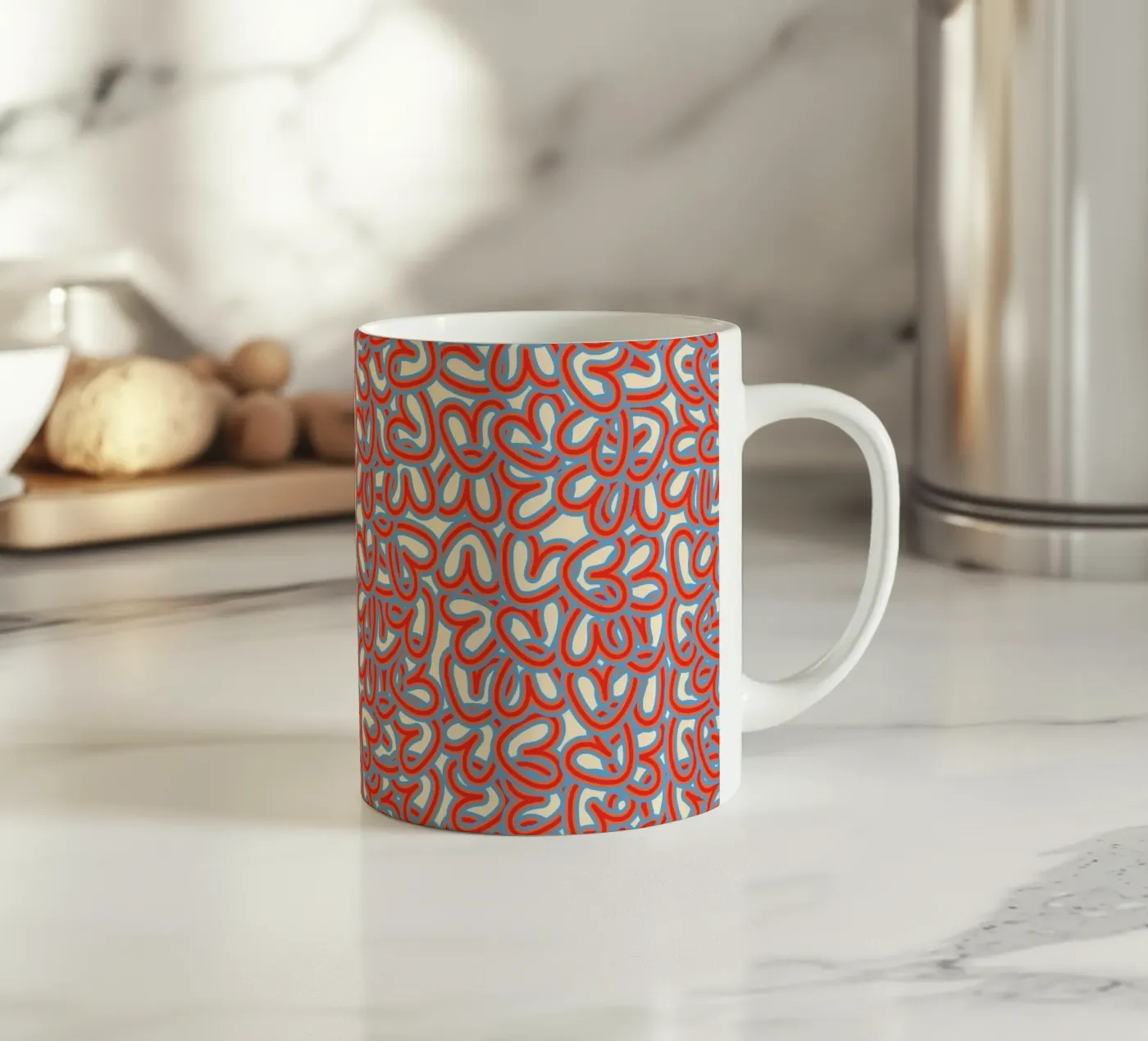 Full Love Stack ceramic mug by Studio Fun Boy