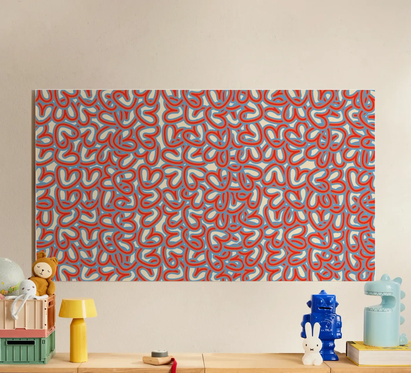 Voller Liebesstapel Acryl-Glas von Studio Fun Boy