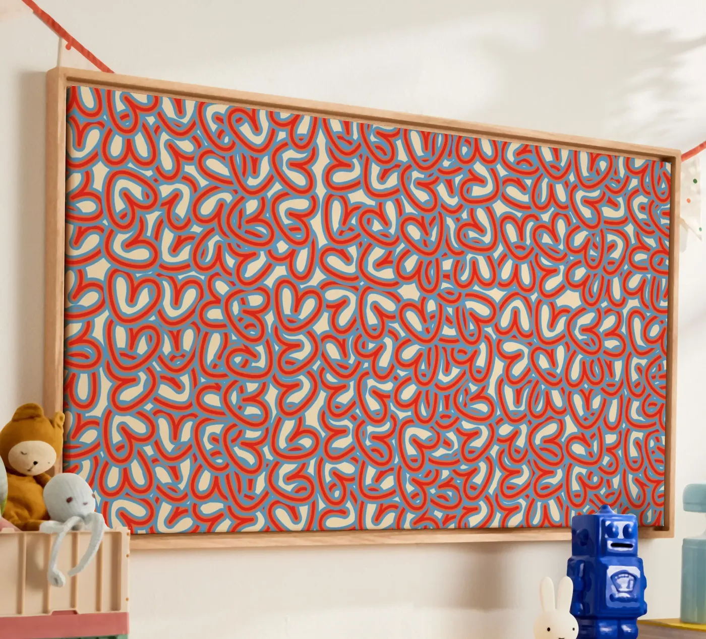 Full Love Stack canvas by Studio Fun Boy