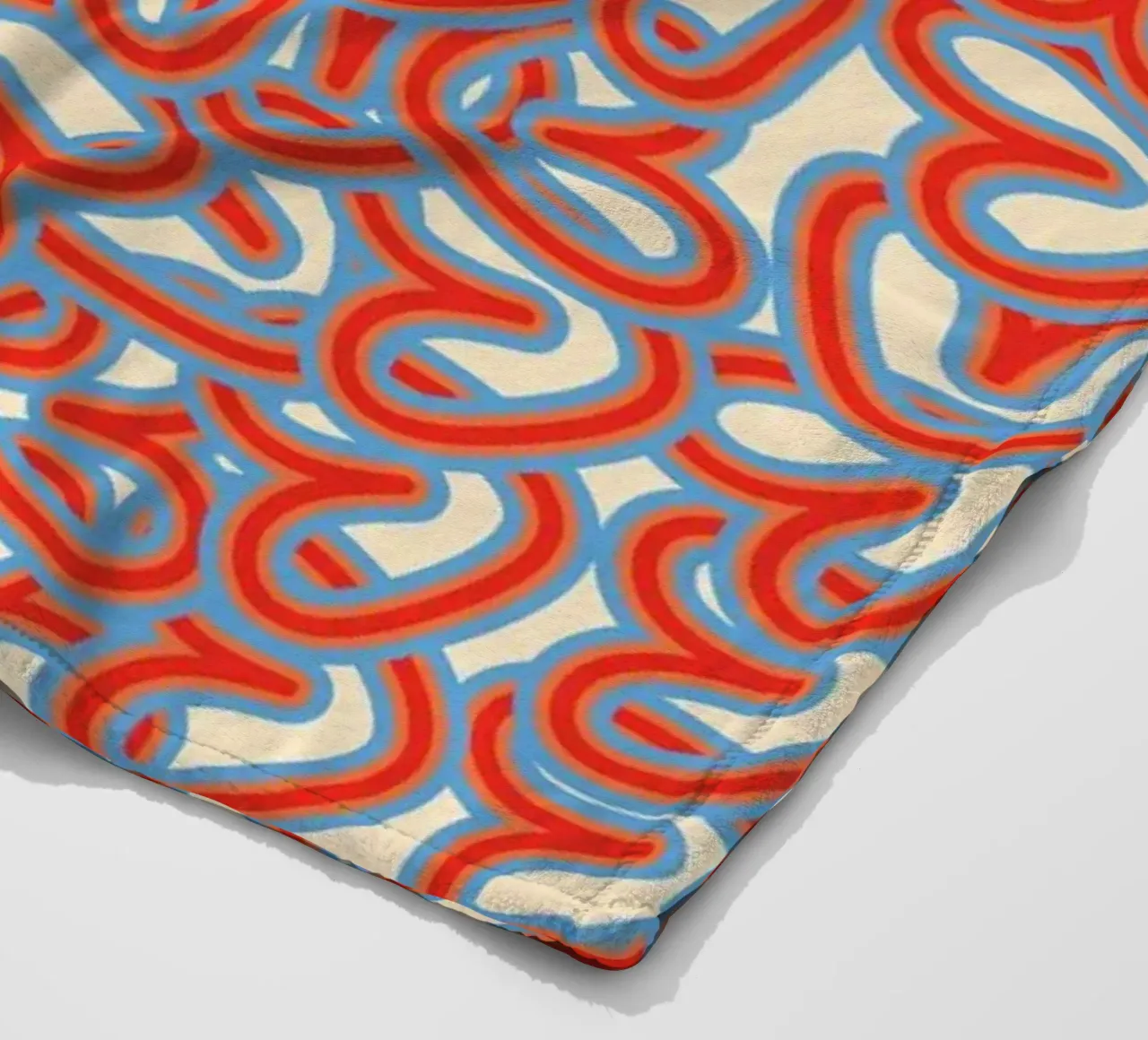 Full Love Stack fleece blanket by Studio Fun Boy