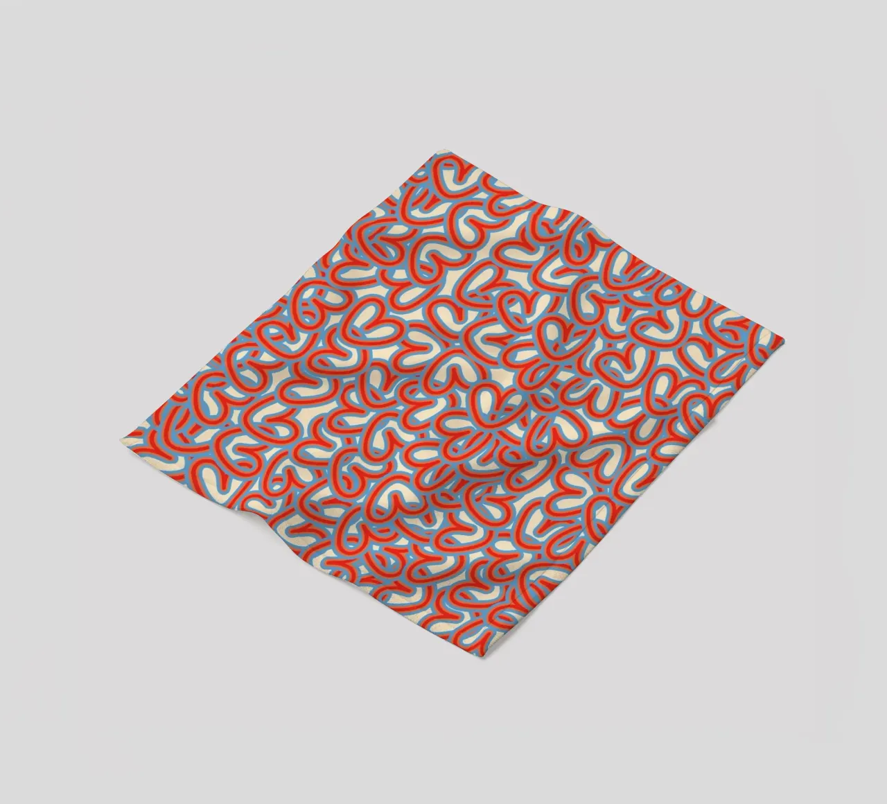 Full Love Stack fleece blanket by Studio Fun Boy