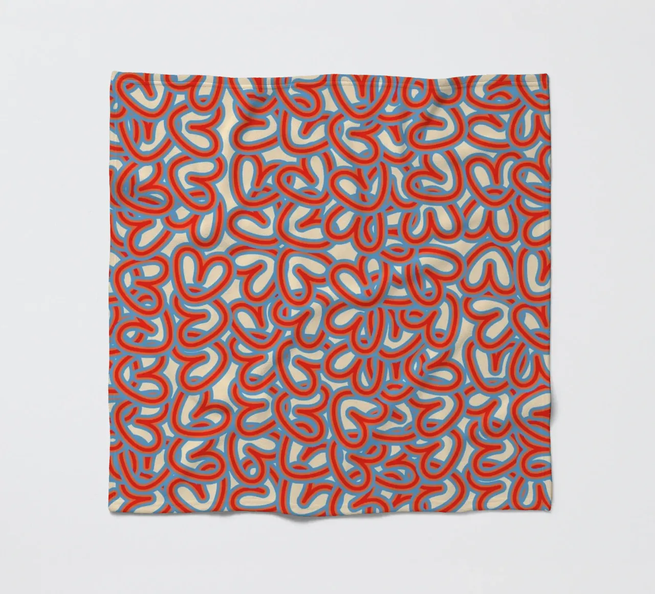 Full Love Stack fleece blanket by Studio Fun Boy