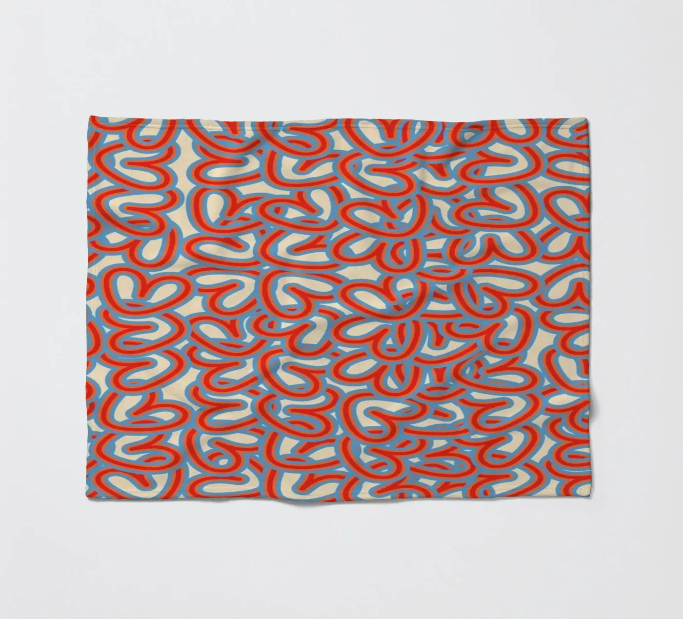 Full Love Stack Fleecedecke von Studio Fun Boy