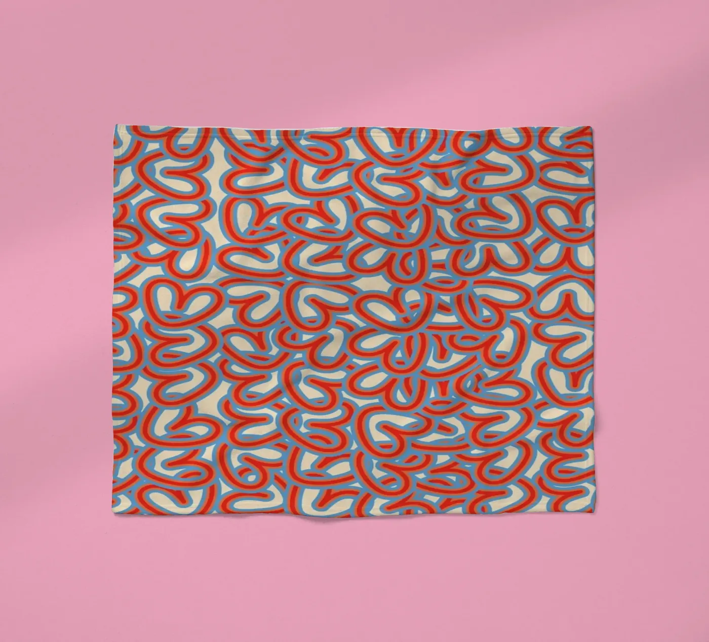 Full Love Stack Fleecedecke von Studio Fun Boy