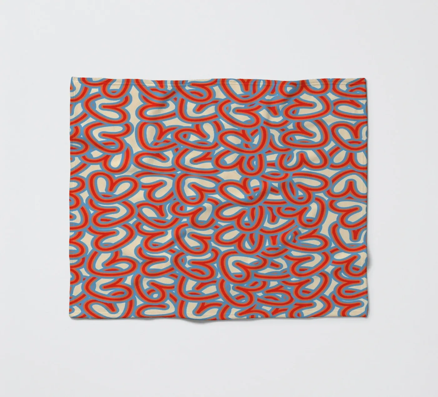 Full Love Stack Fleecedecke von Studio Fun Boy