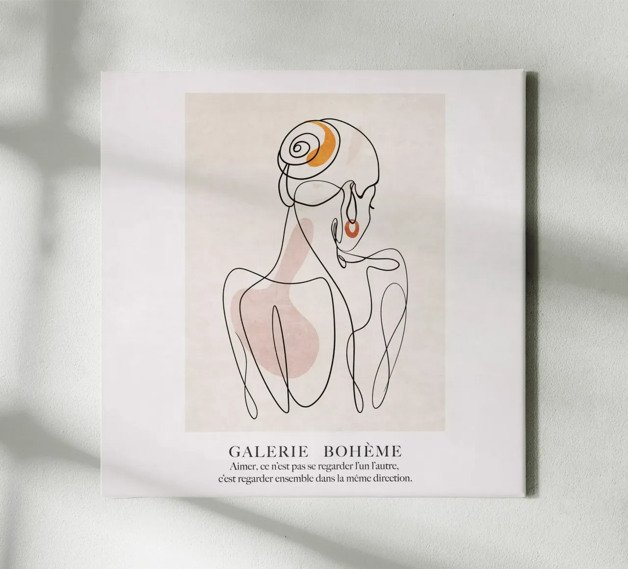 Line Girls Gallery Bohème canvas by Emel Tunaboylu
