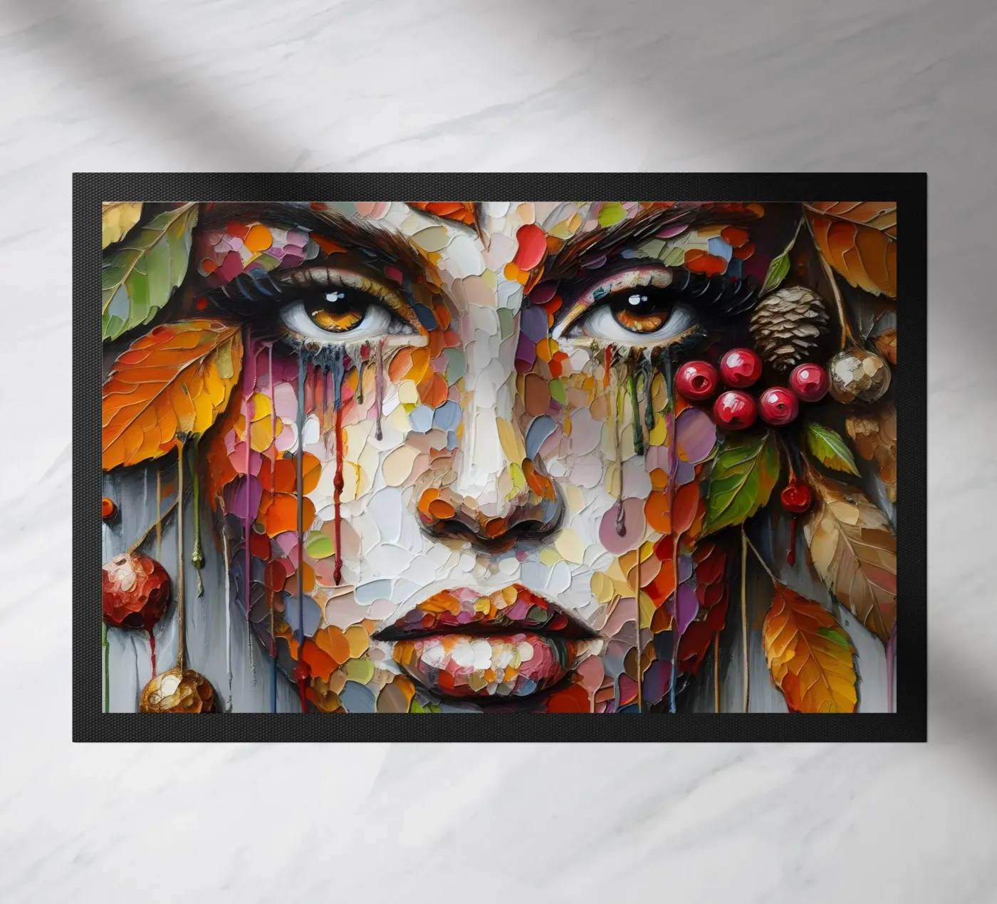 FRUIT HANGEN deurmat van ARTOMATIC