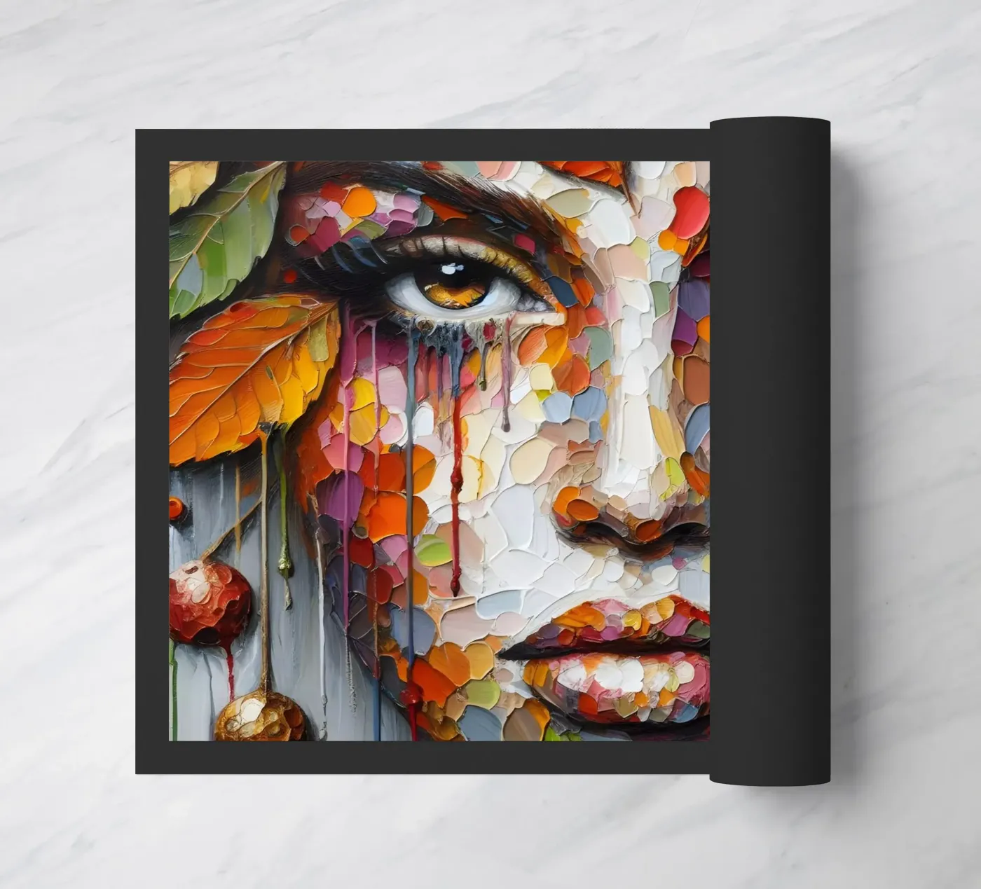 FRUIT HANGEN deurmat van ARTOMATIC
