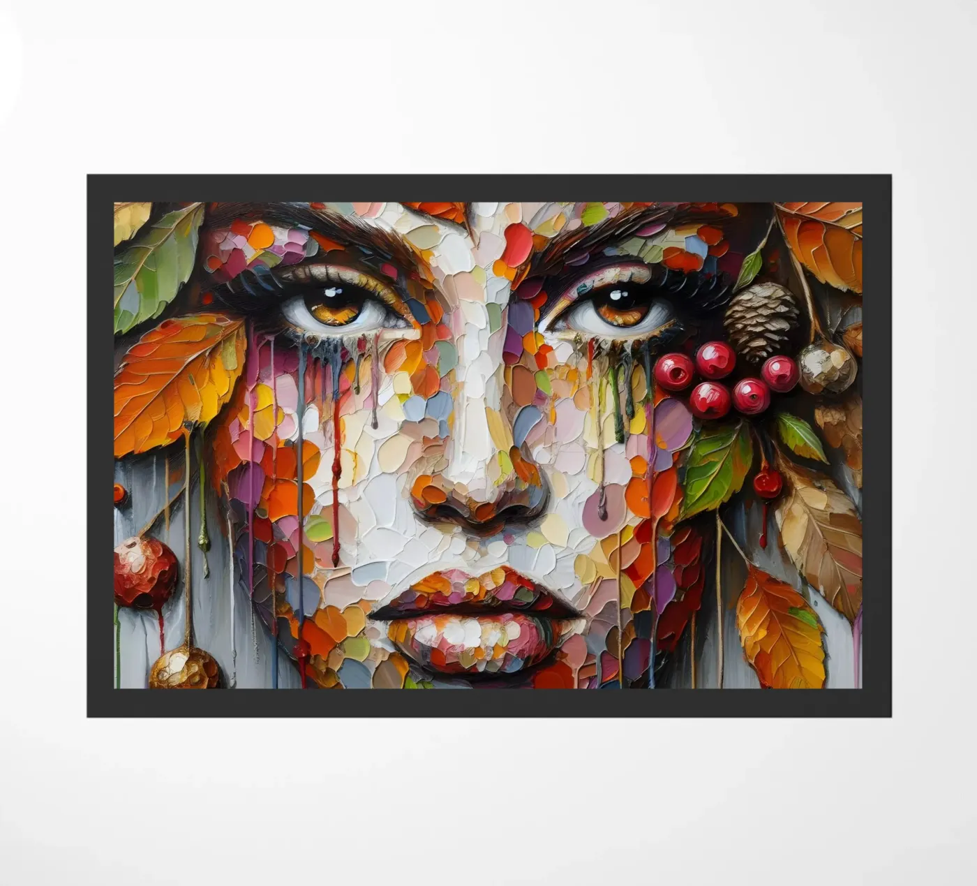 FRUIT HANGEN deurmat van ARTOMATIC