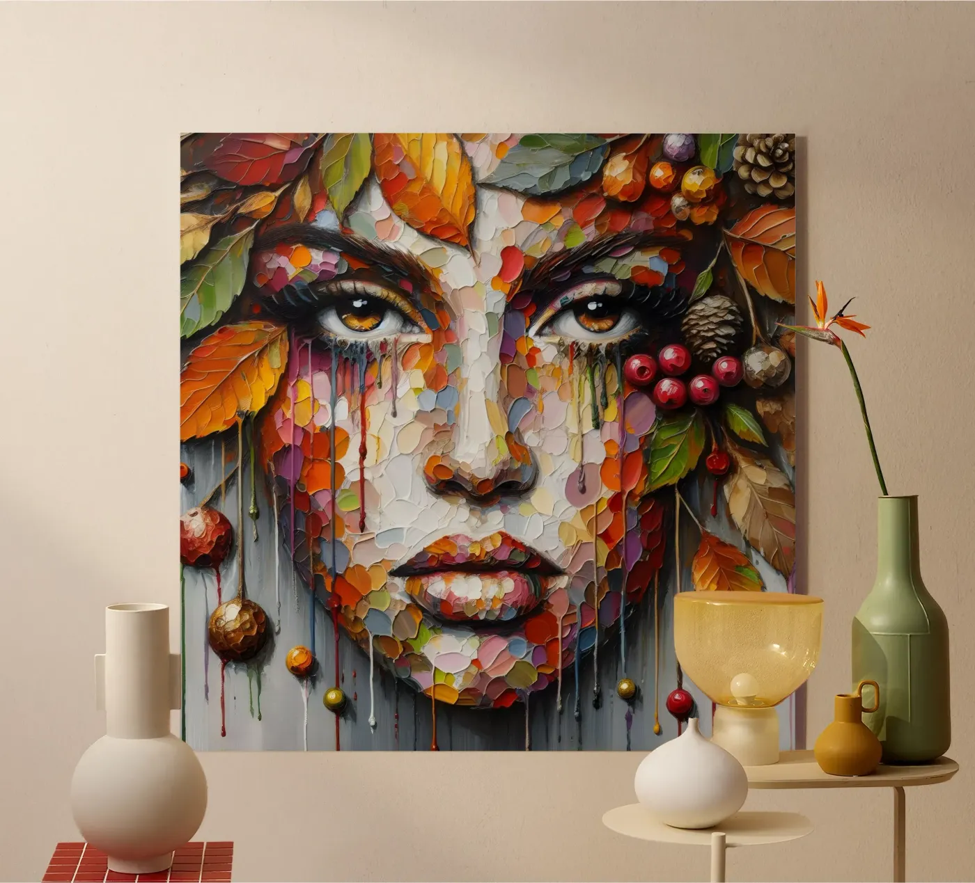 SUSPENDRE LES FRUITS plexiglas de ARTOMATIC