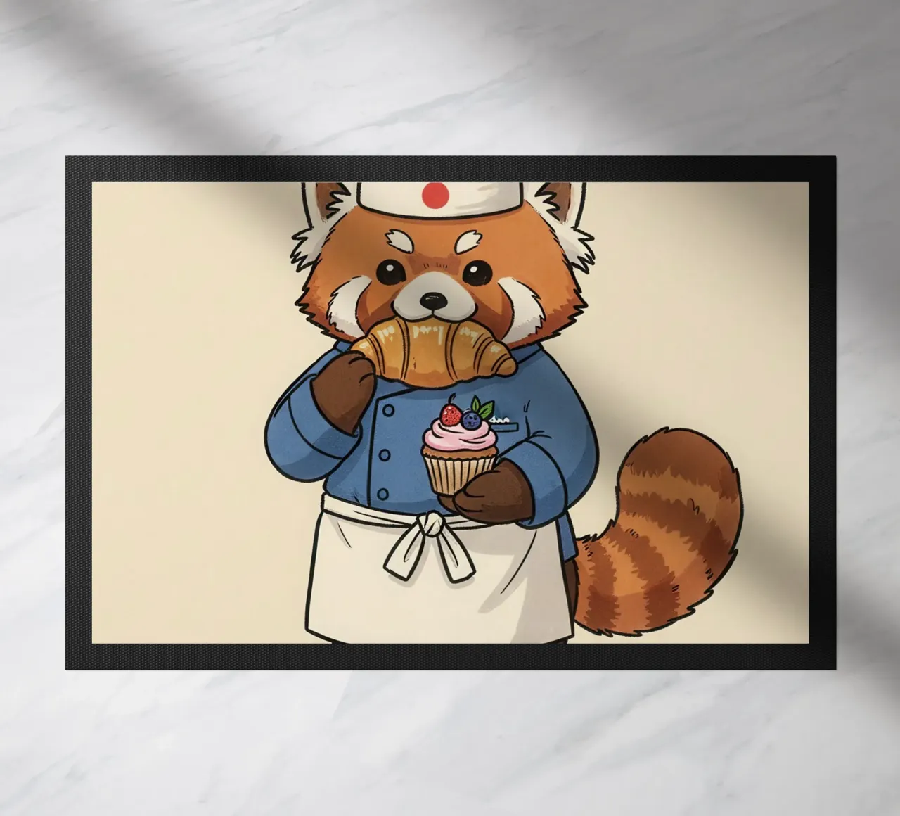 Pasticcere Panda zerbino da Fuzazi Maeda