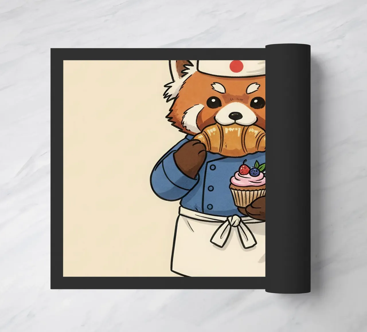 Pasticcere Panda zerbino da Fuzazi Maeda