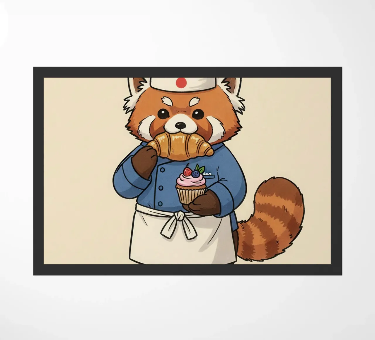 Pasticcere Panda zerbino da Fuzazi Maeda