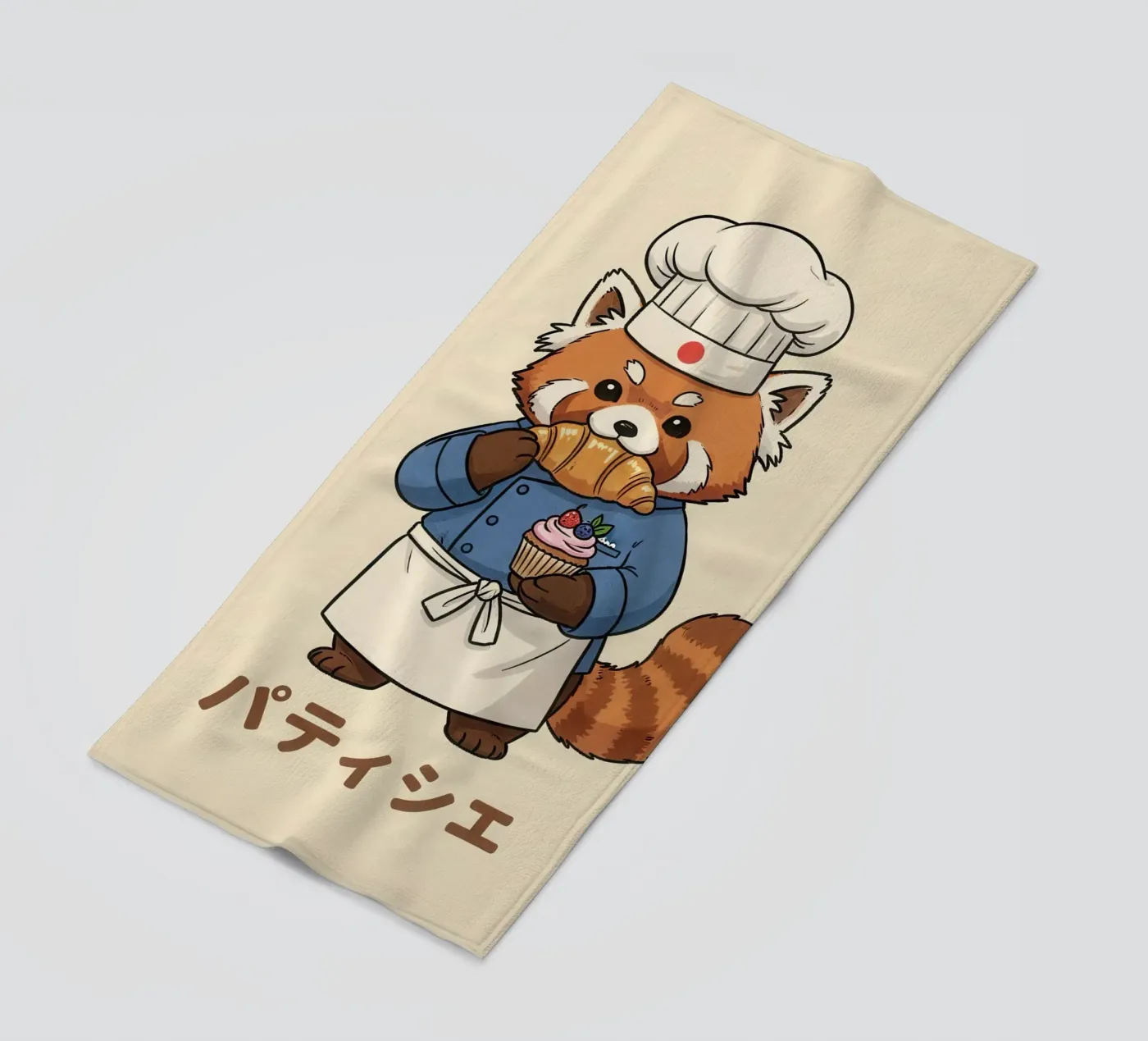 Pasticcere Panda telo mare da Fuzazi Maeda