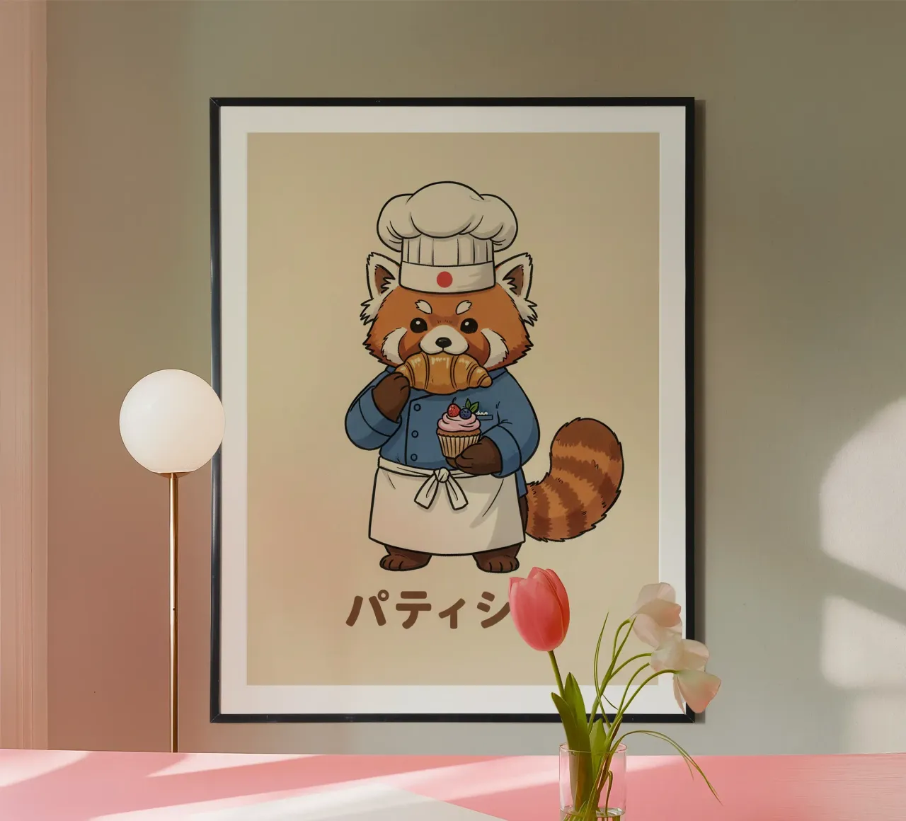 Pasticcere Panda poster da Fuzazi Maeda