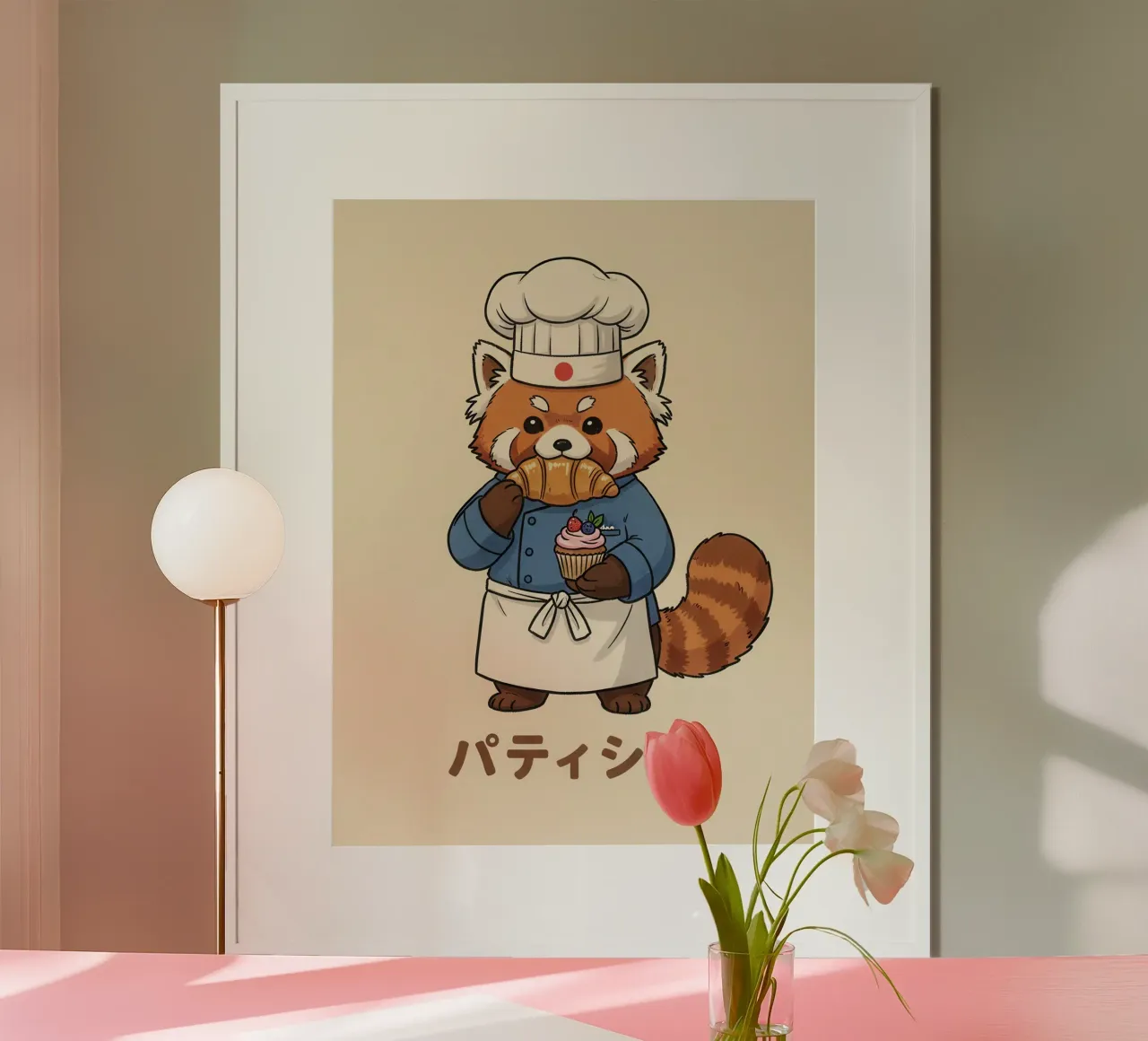 Pasticcere Panda poster da Fuzazi Maeda
